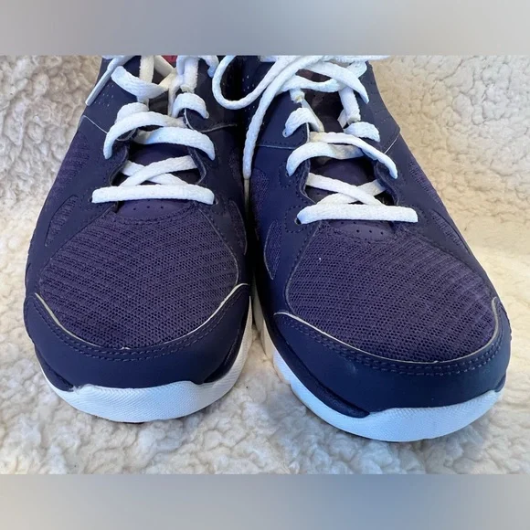 NIKE 💜💗 Training, Impact Shoes / Purple w Pink Swoosh , White Soles - Picture 4 of 11